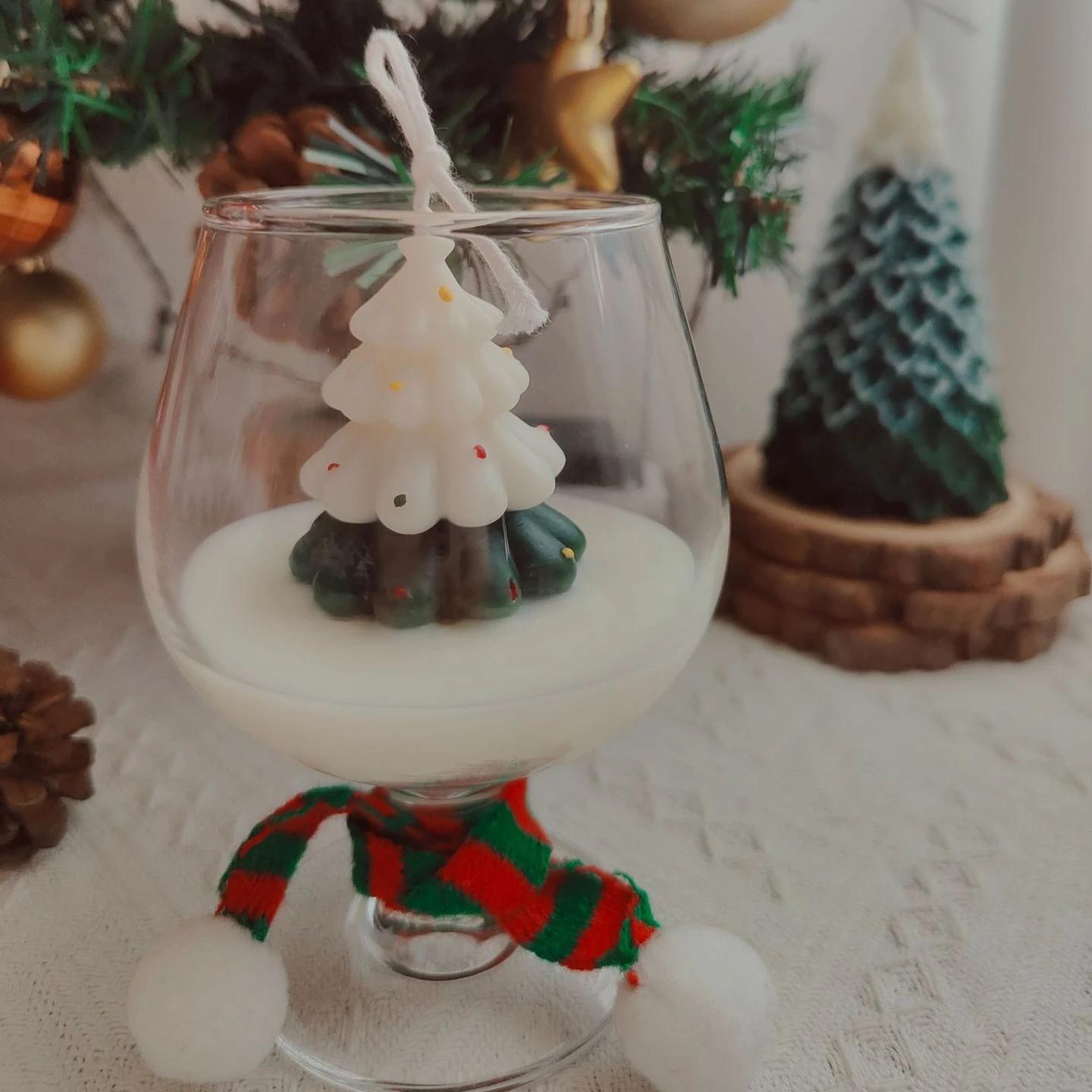 Wholesale Candles Set Supplier Custom Luxury Art Gift Christmas Candle For Home