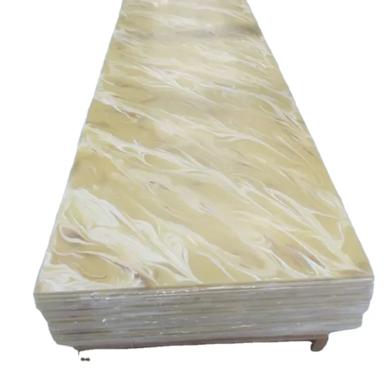 Wholesale Artificial Stone Type and Acrylic Solid Surface Stone Marble Acrylic Sheets