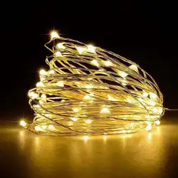CR2032 Led String Light Pink Fairy String Lights 6.6FT 10/20 LEDS Battery Operated  For Wedding Decoration Flowers Party