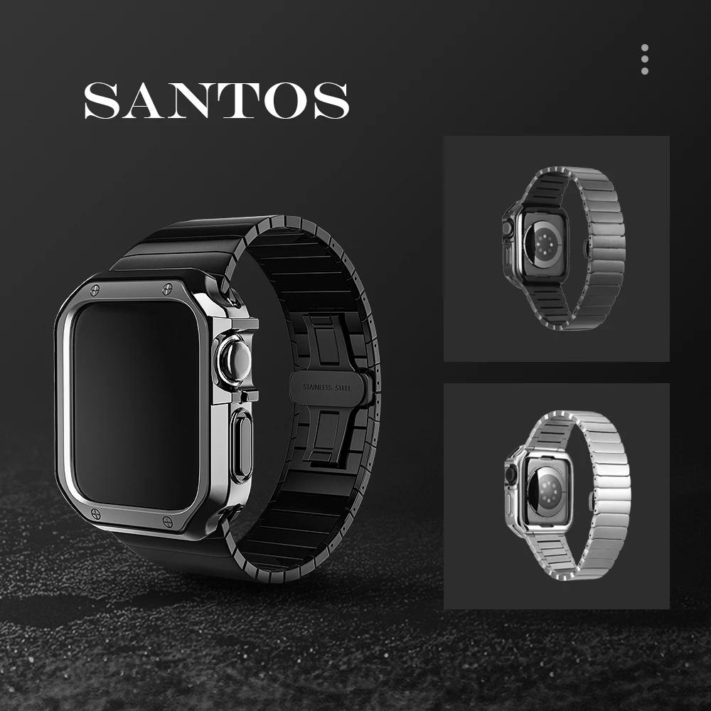 Модный силиконовый резиновый защитный чехол из ТПУ для часов Apple watch прозрачная рамка