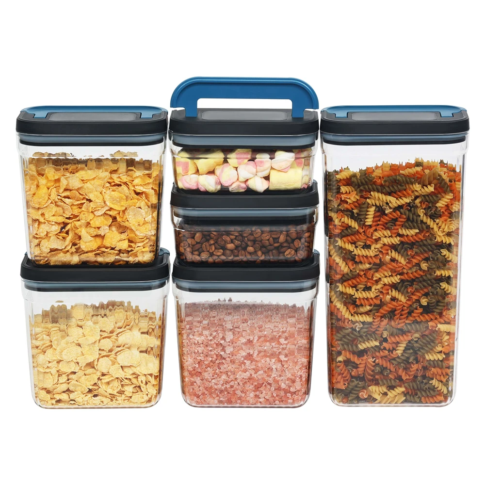 LINK LIFE 108oz 50oz 20oz BPA Free Dispenser Plastic Cereal Storage Containers Airtight Large Dry Food Storage Containers