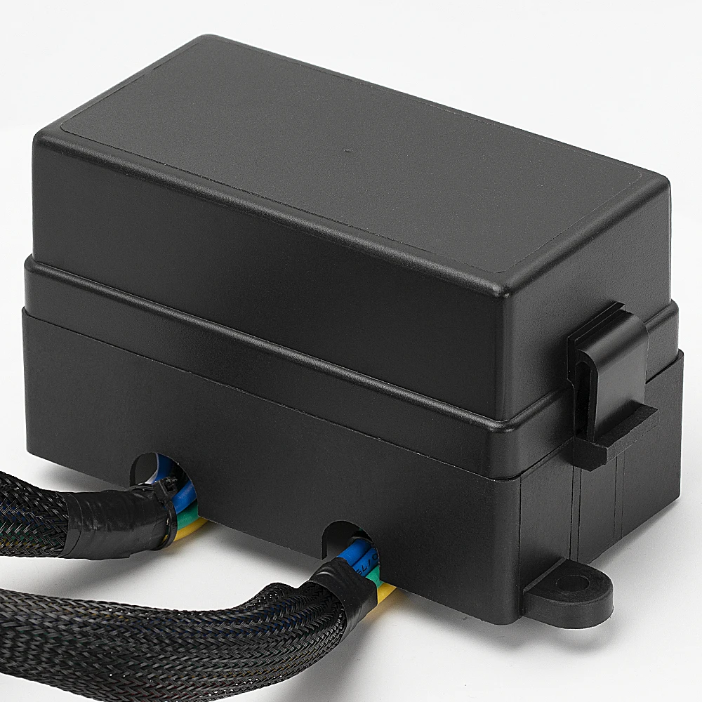 Daiertek Auto Relay 12v Automotive 24 Volt Dc 12 Way Relay Socket With Relays And Fuses Wired Black Color