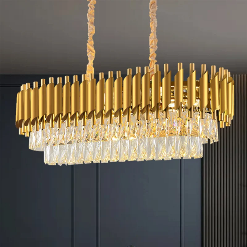 Chandelier Lighting Modern Chandelier K9 Crystal Beads for Chandelier Lighting Fixtures Modern Pendant Lamp