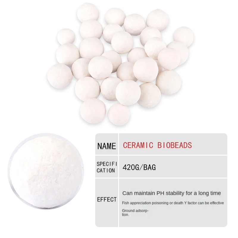 Bacteria house ceramic ring aquarium filter fish tank water purification stone filter material