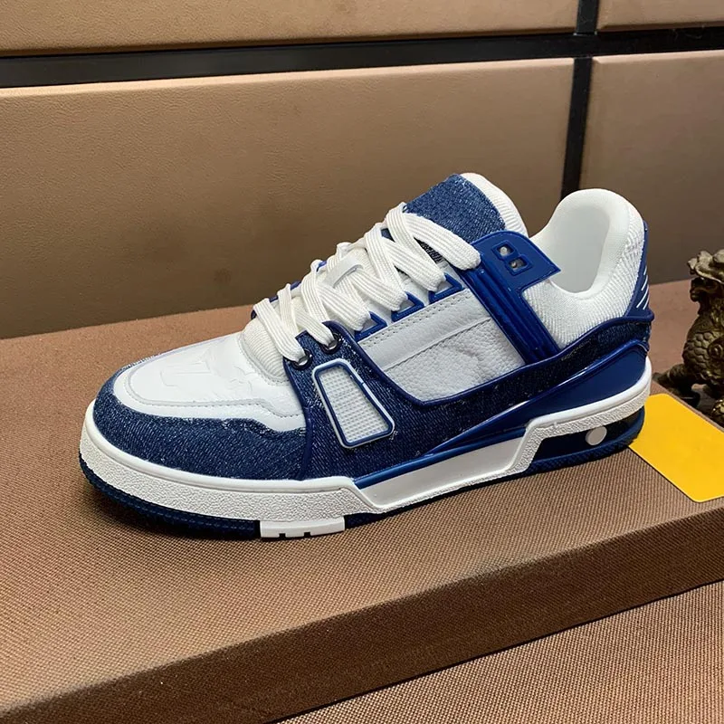 Designer Luxury Trainer Skateboard Custom Sb Genuine Leather Sneaker Shoes With Box