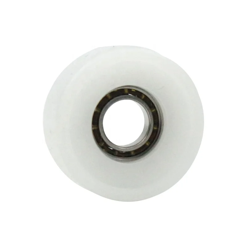 Factory wholesale 695z Pulley POM 440c stainless Steel Roller wheel For sliding doors wardrobe Rowing Machine seat polyurethane roller with bearing