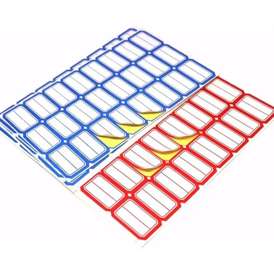 25*40mm 36pcs/sheet Price Tag sticker Self-adhesive Label DIY Written Goods Promotion Decals Blank Note Classification Decals