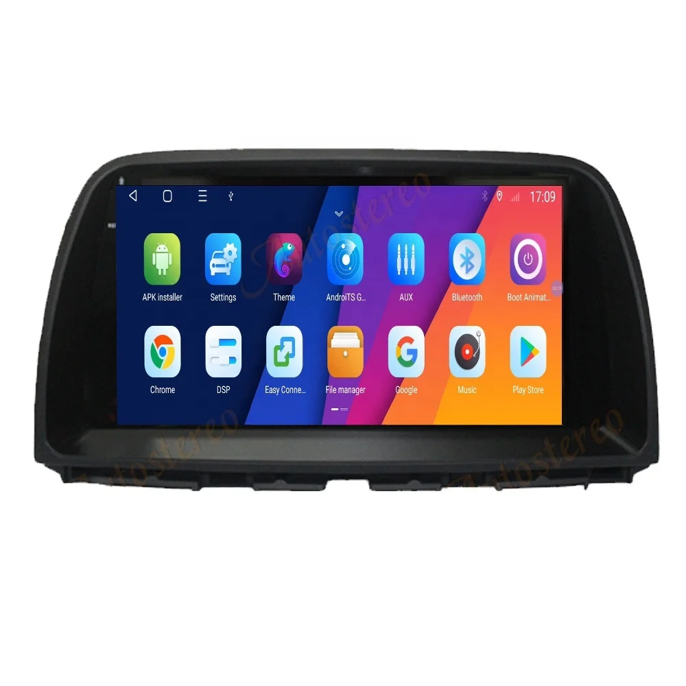 Автомагнитола для Mazda 6 2015-2016 Android GPS навигация HD сенсорный экран авто беспроводной Carplay головное устройство Автомобильный мультимедийный плеер