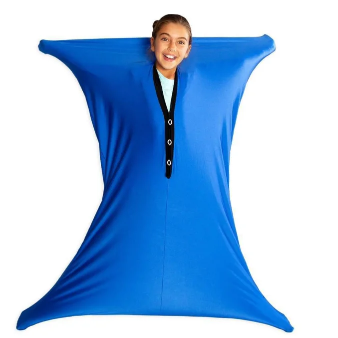 Sensory Sack Body lightweight stress relief autism elastic blue sensory Sensory Body Sock