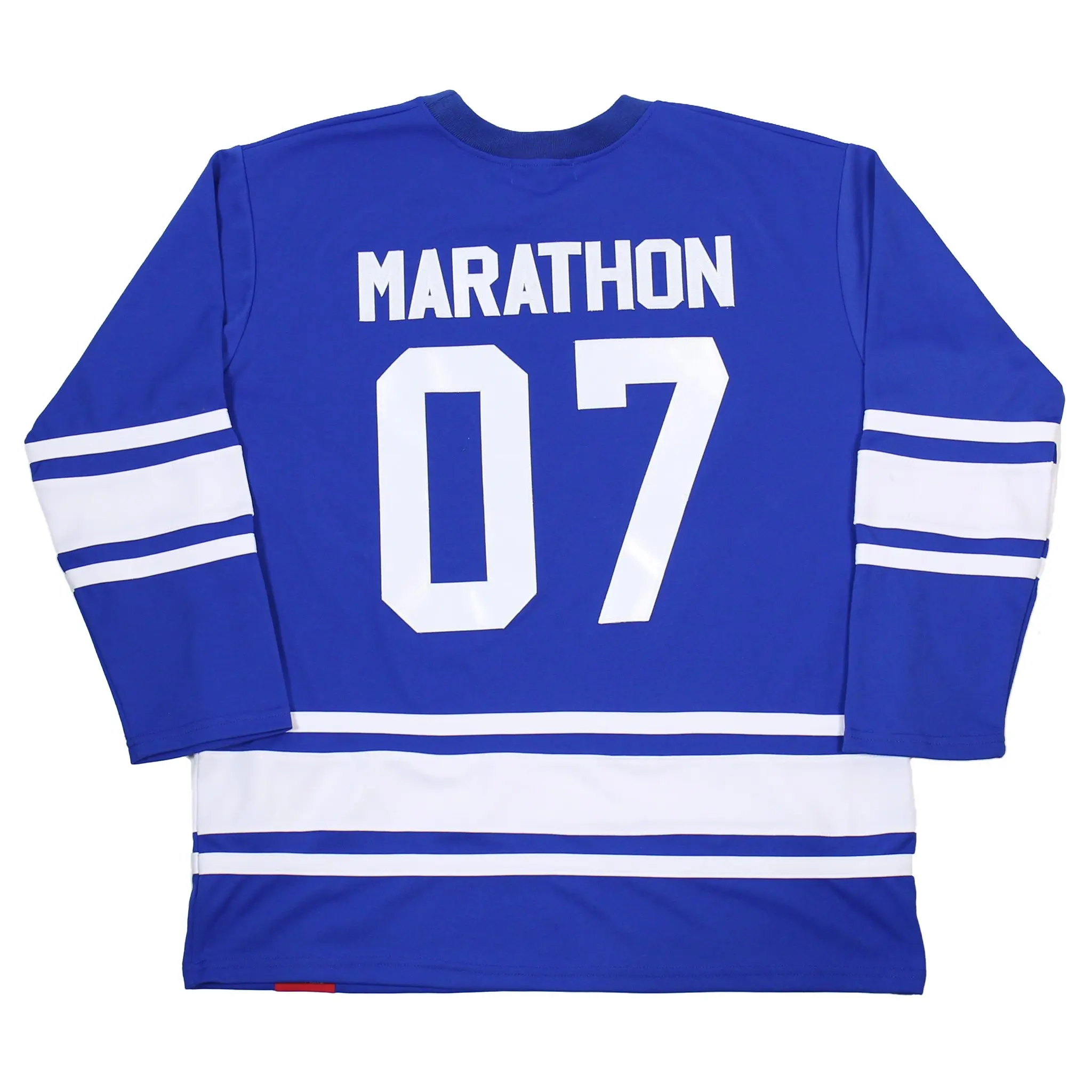 High quality vintage funny sublimation embroidered long sleeve custom man ice hockey jersey