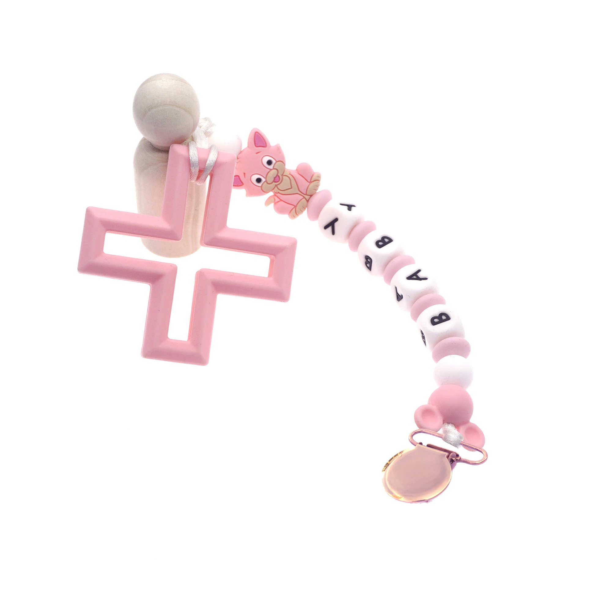 Круглые зажимы для подтяжек для пустышек, прямоугольные пластиковые вставки, серебристые металлические подтяжки «сделай сам», аксессуары, фурнитура 25 мм