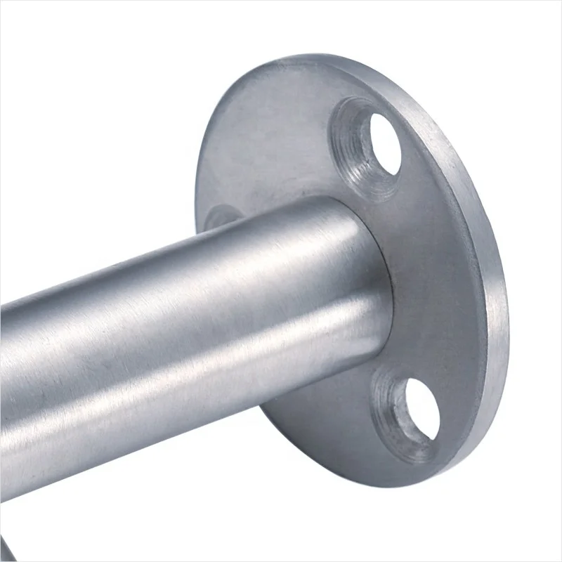 China manufacturer Casting Stainless Steel Glass Mounted Handrail Bracket glass door support