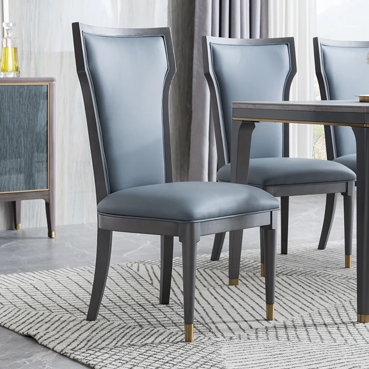 Welliton OEM & ODM роскошная мебель в стиле Iatalian, современные обеденные стулья из массива дерева