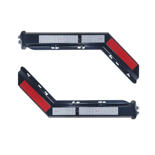 Semi Truck and Quad Bike Dump Truck Angled Down Mud Flap Hanger