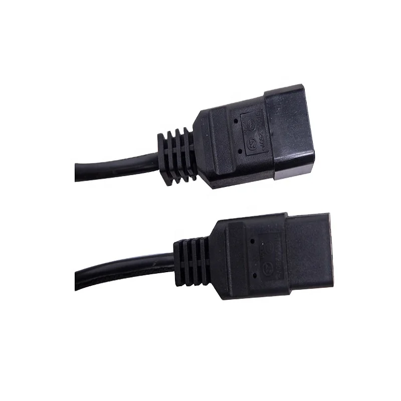 Электрический шнур питания переменного тока, 10 А/16 А, 320 в, стандарт IEC 250, C13/C14/C19/C20