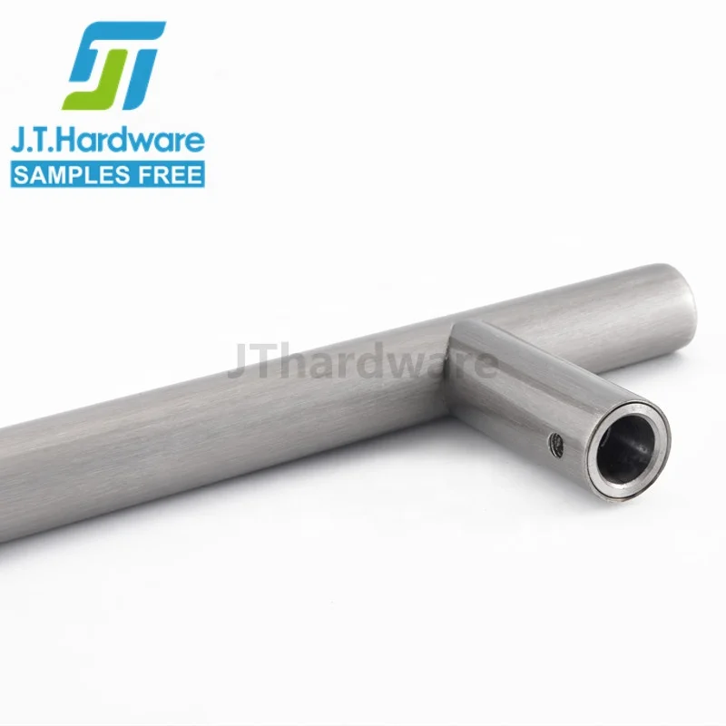 Образец из нержавеющей стали 304 316 inox ванная комната назад вход H трубка стеклянная Натяжная дверная ручка
