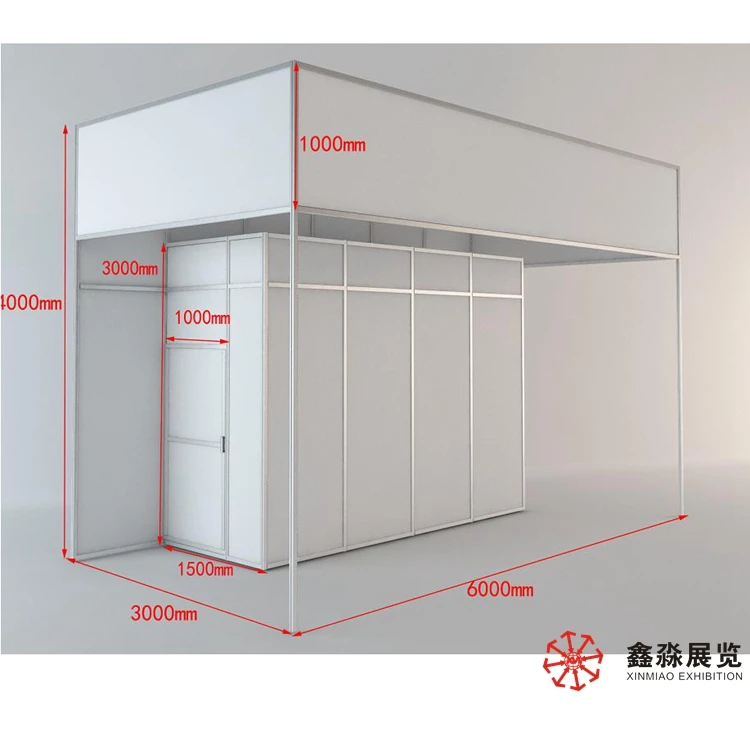 Widely Used Assemble Temporary Stock Room Modular Pavilion Wall at Exhibition Event Hall