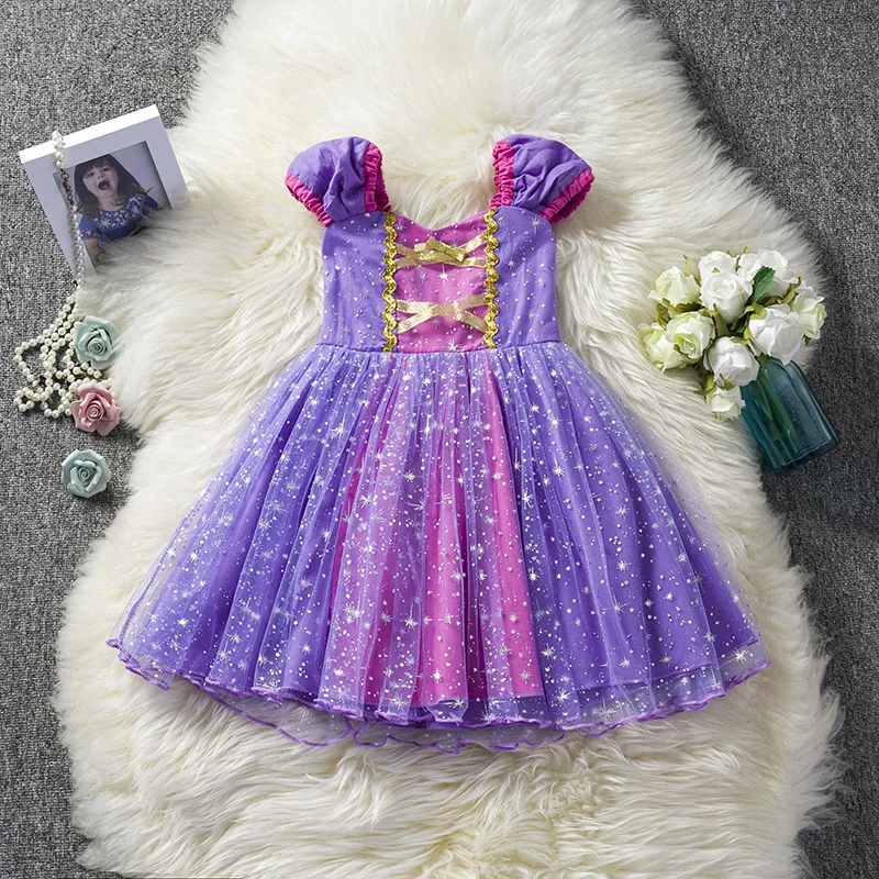 
Christmas hot style Sophia kids skirt girls dress Cosplay Clothes Toddler Party Role-play Kids fancy dresses 