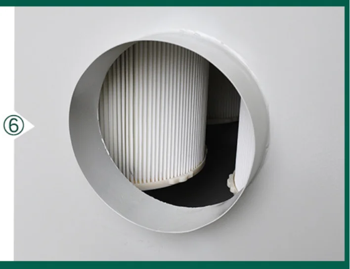 Low Noise High Efficiency Mini Dust Collector Carbon Steel Dust Collector