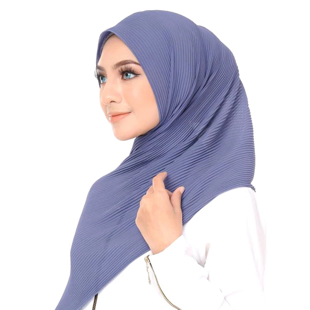 Индивидуальный дизайн, высокое качество, шифоновая Мини-шаль с эффектом омбре, хиджаб, шарф