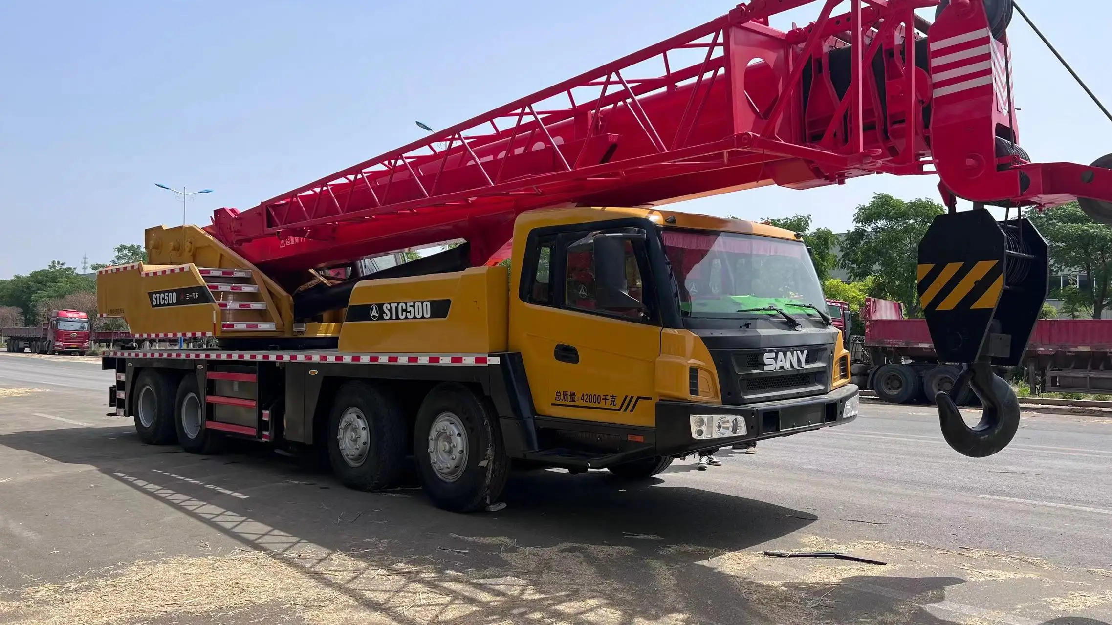 High Performance Used SANY STC500 STC300 STC600 Truck Cranes with Advanced Lifting Technology and Durability for Sale