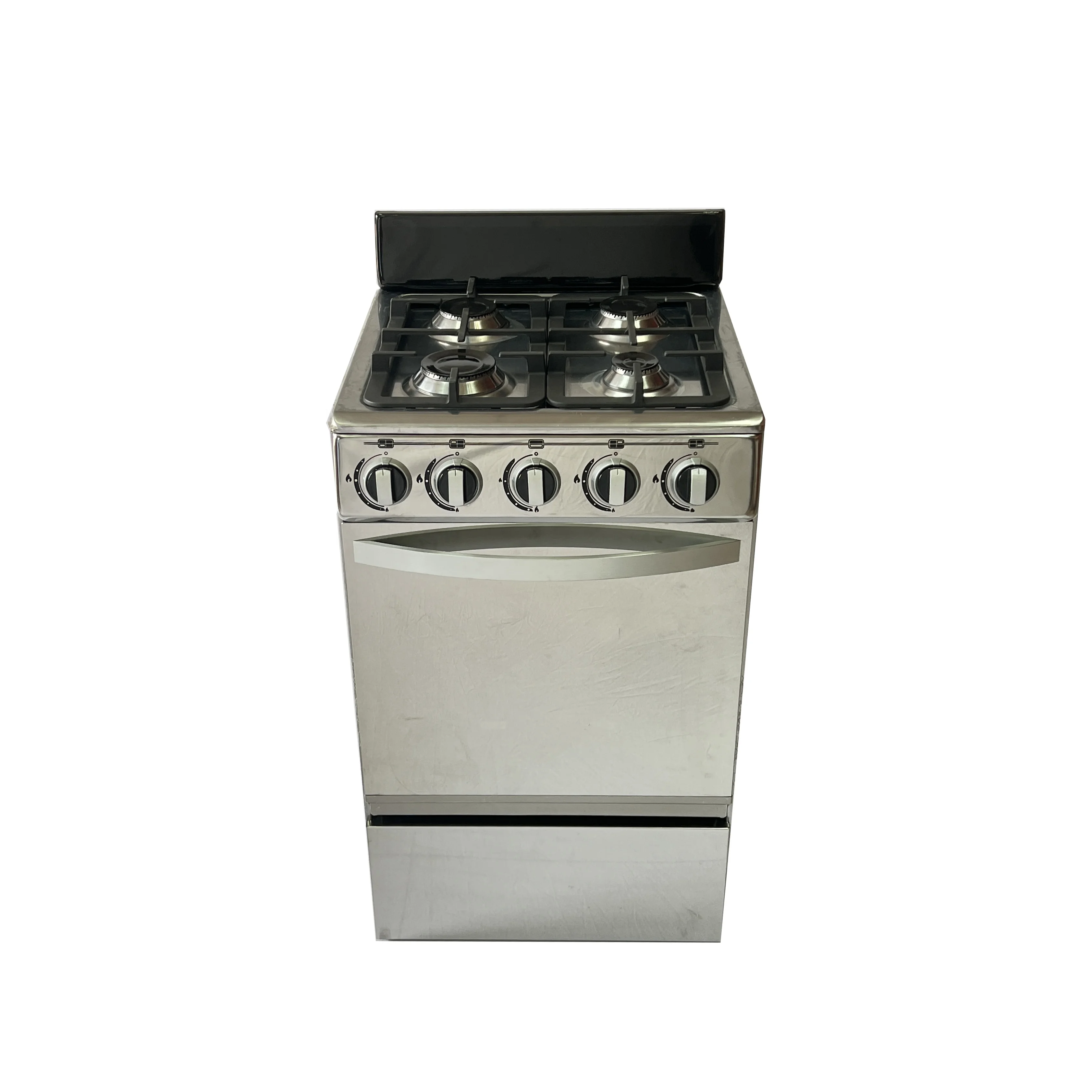 Кухонная техника Xunda из нержавеющей стали Cuisiniere Gaz Avec 4 горелки встроенные печи газовая плита с духовкой и грилем