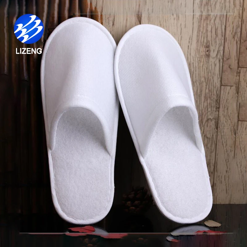 
Cheap Price Non Woven Fabric Closed Toe Disposable Slippers For Star Hotel 