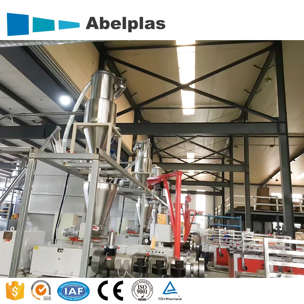 mixer machine industrial powder mixer PVC PE pellet wood powder mixer for mixing all kinds of plastic to the extruder