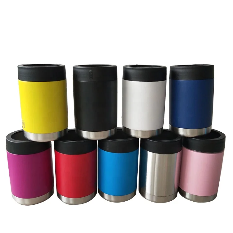 12oz Personalized Custom Made Double Wall 304 Stainless Steel Bottle Insulator Beer Can Cooler