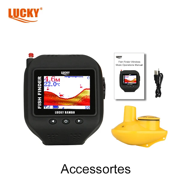 Lucky FF518 factory supplier wireless fishfinder fishing equipment