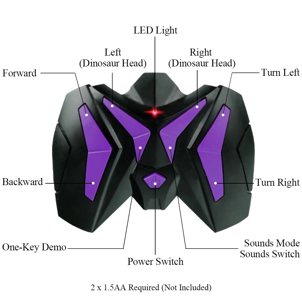 2021 selling remote control  dinosaurs electric sound light toys excavation jurassic animals toys for children