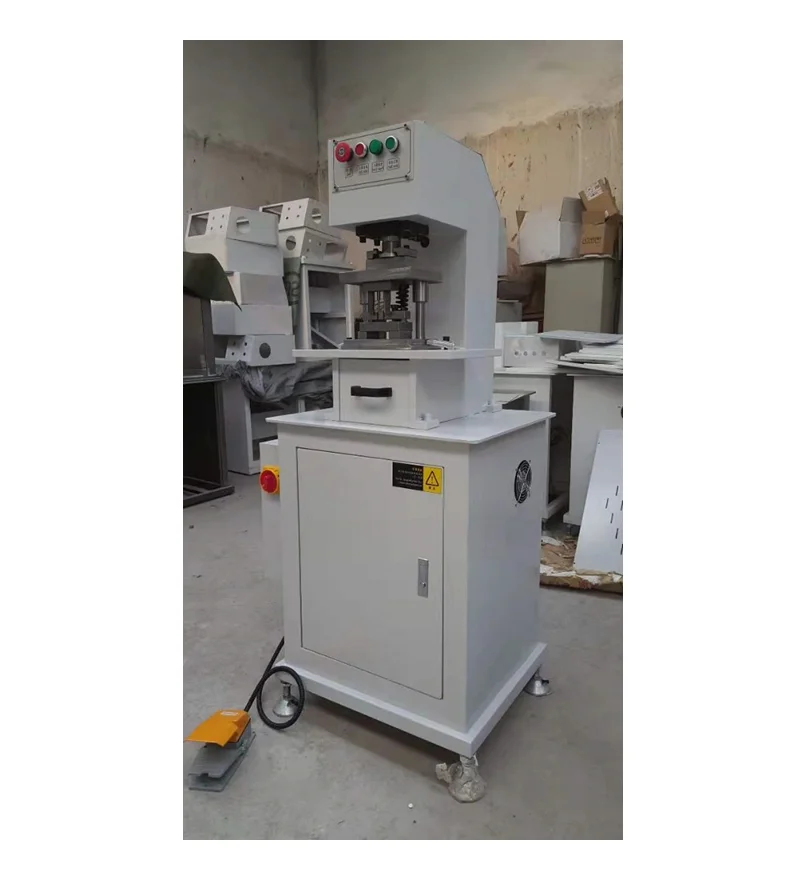 50kn Aluminum Window 6 Position Hardware Lock Hole Punching Machine