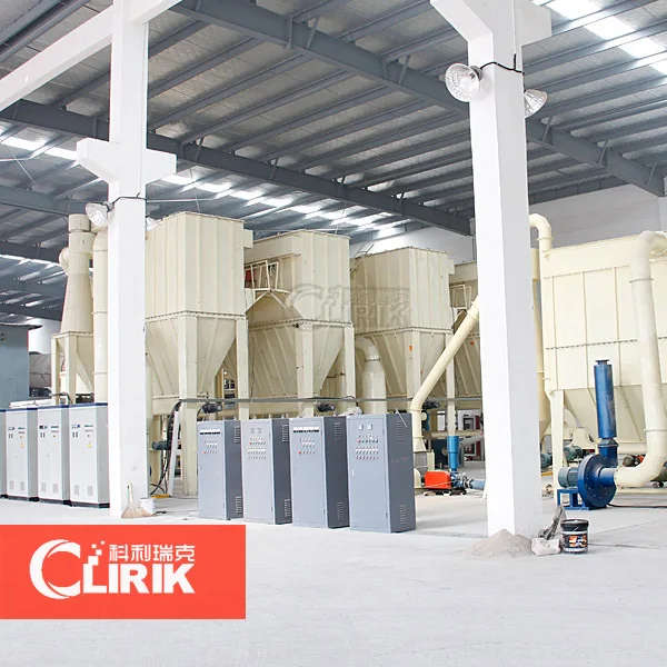 Zirconium Silicate Calcium Carbonate Barite Gypsum Fine Grinding Mill Machine Plant
