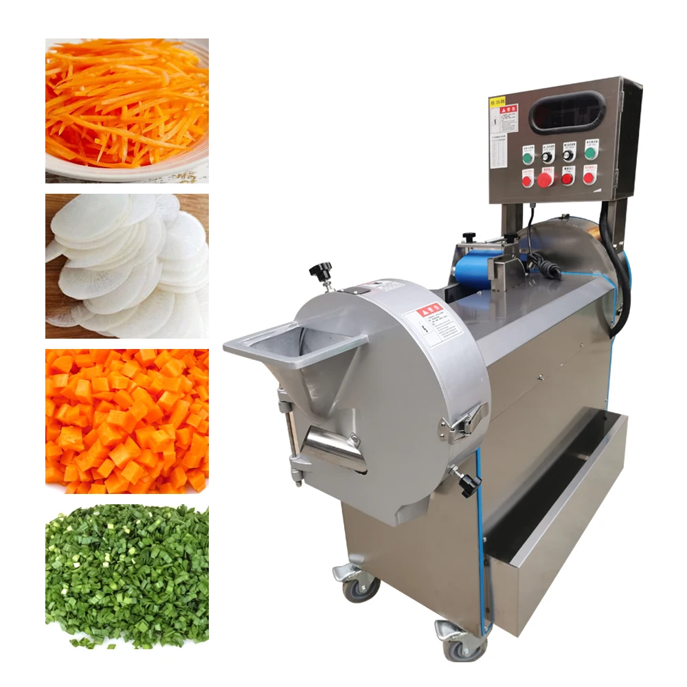 Hot sale Stainless steel commercial vegetable slicer Vegetable prepare machine Vegetable Cutter Machine