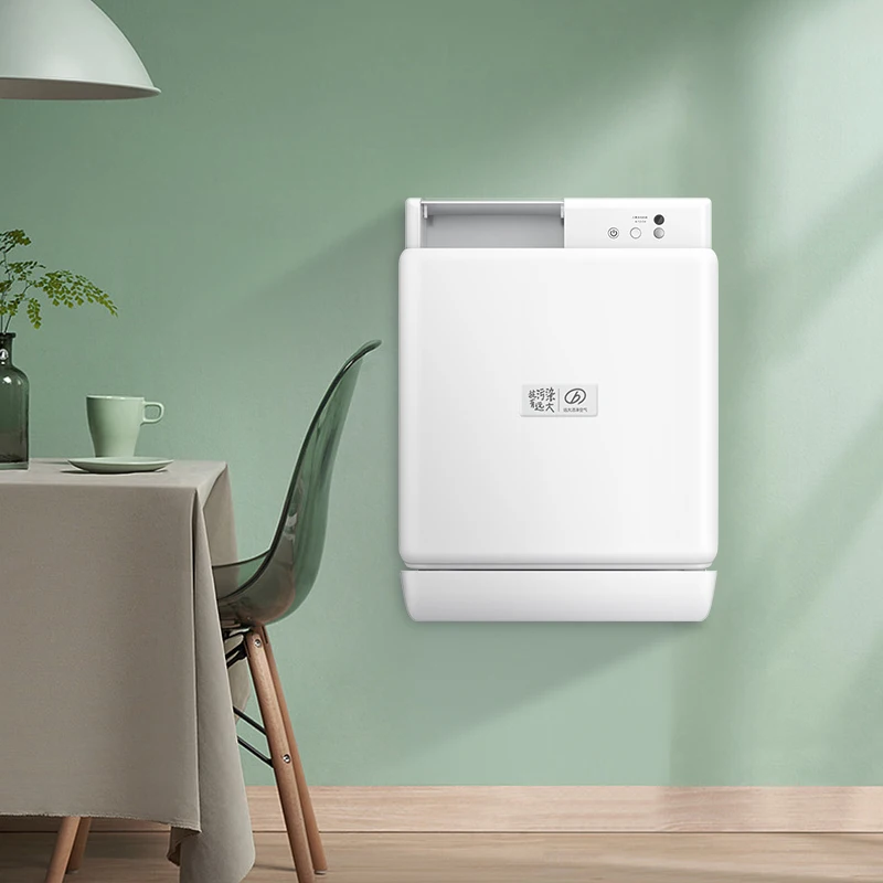 BROAD factory small bedroom use 130m3/h wall mounted HRV heat recovery ventilation machine for sale