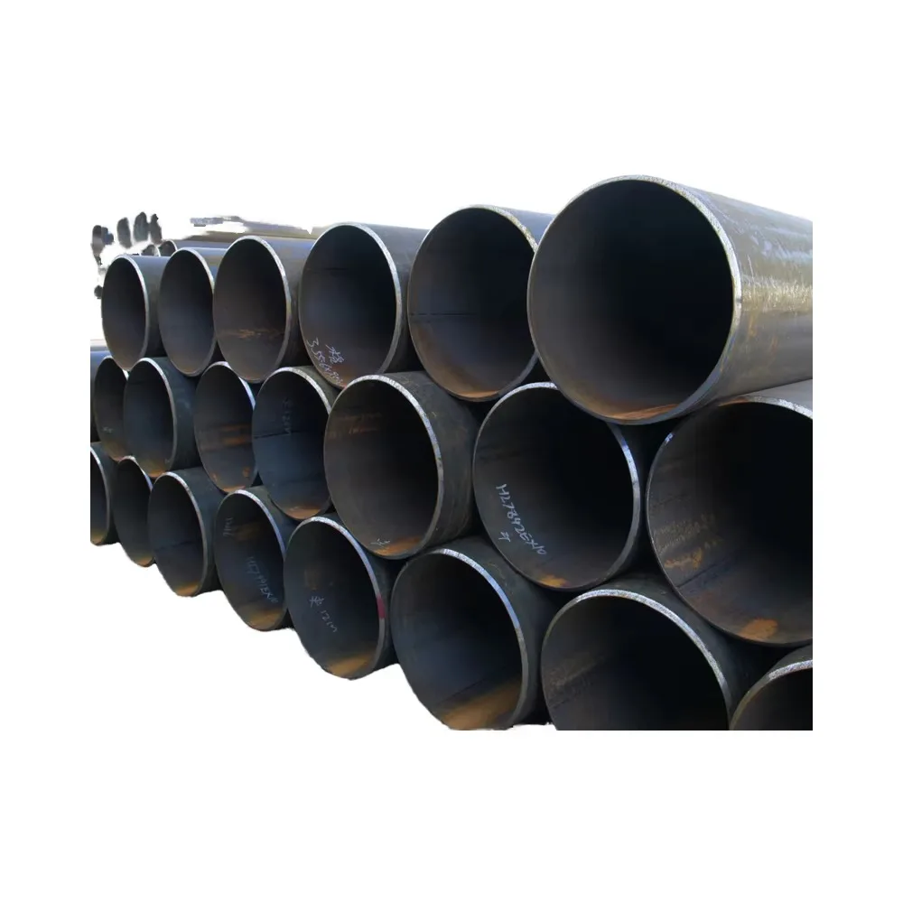 Manufacturer ERW Welded Steel Pipe Iron Black Tube Gi Galvanized Steel Pipe For Construction