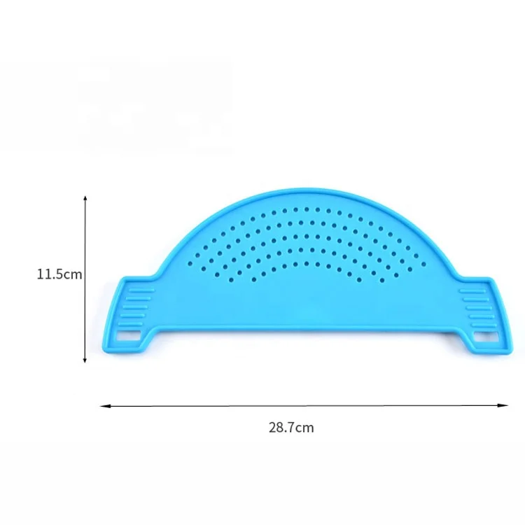Clip-on Plastic ABS Colander Strainer for Kitchen