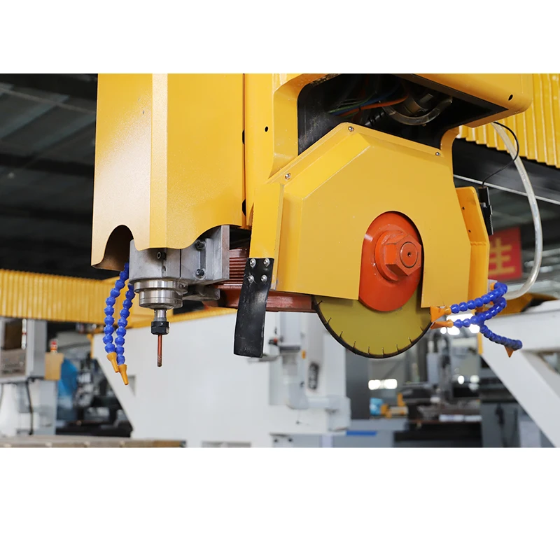 stone sintered stone 4 axis tile cutting water jet stone cutter machine bridge chain saw machine price