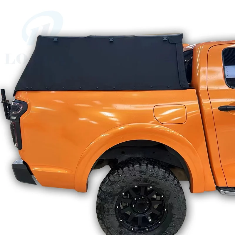 Offroad 4X4 Pickup Truck Canopy For TOYOTA HILUX  Pick Up Truck Soft Topper Bed Foldable Soft Canopy