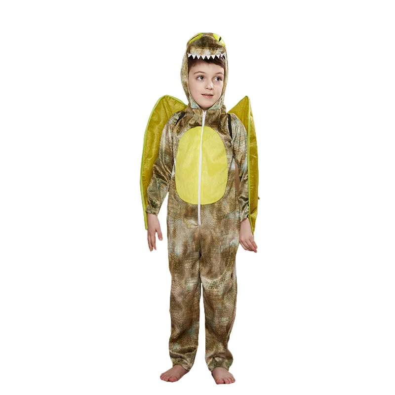 zss897 Party Funny Outfit Dinosaur Costume Party Carnival Funny Dinosaur Stage Props Costume for Kids