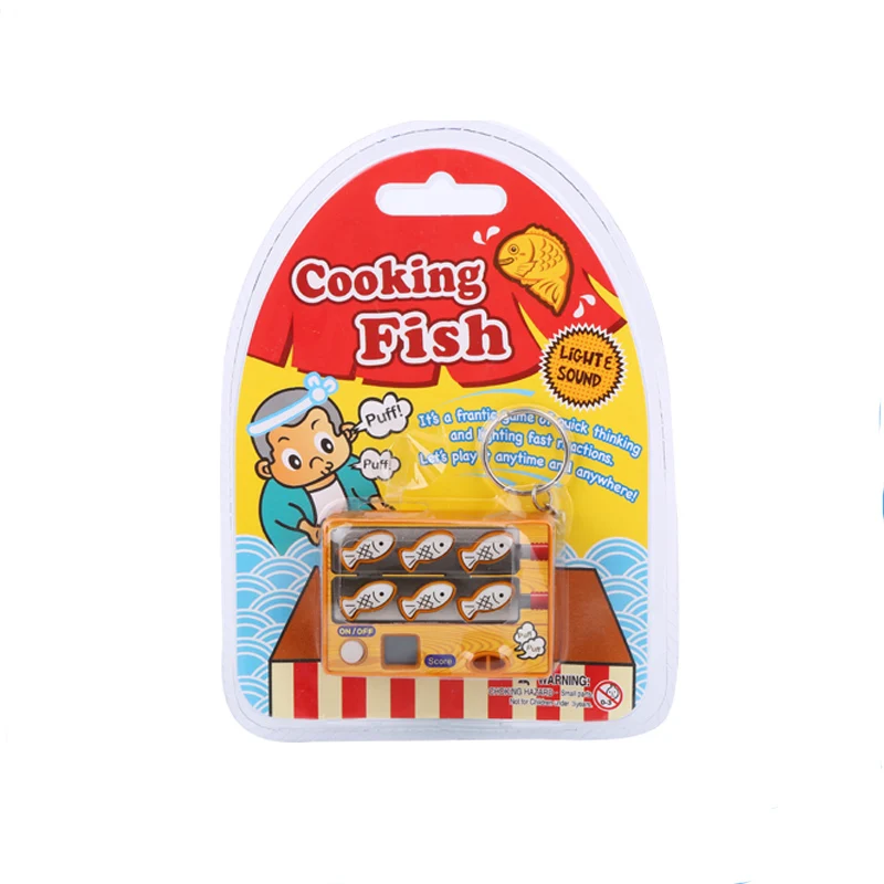 2022 amazon hotselling Electronic Retro Funny  Handheld cooking Fish toys for Children