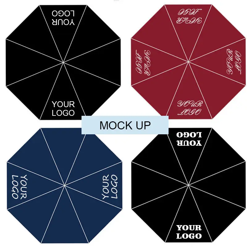 Branded promotional umbrella heated handle hotel umbrella mens with wooden handle waterproof fabric