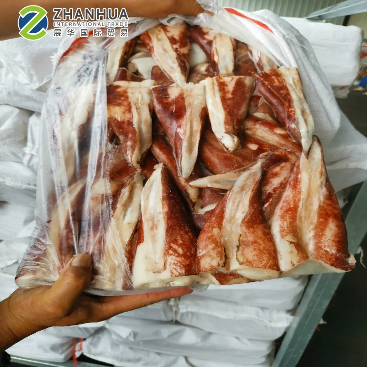 Giant Squid Tail Raw Squid Meat Peru Giant Squid Tail Meat