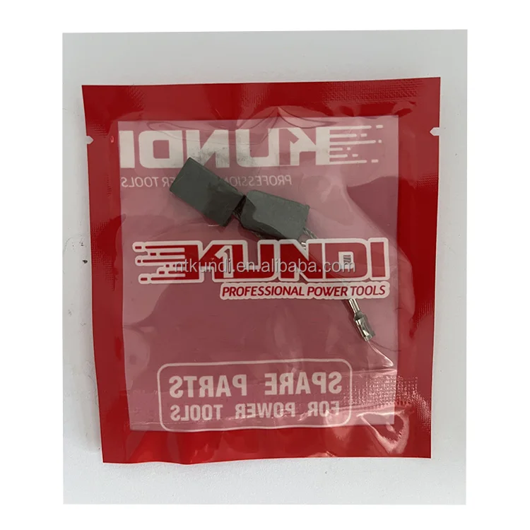 KUNDI Brand Professional Manufacturer power tool spare parts for Carbon Brush BOSCH125  5*10*17