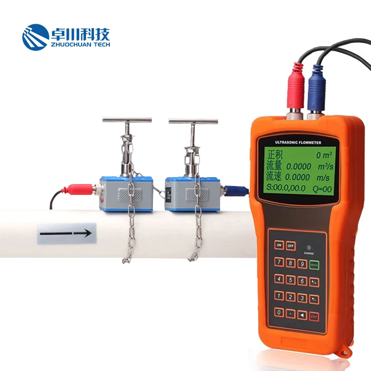 DN15-6000 RS485 Meter Flow Ultrasonic Flow Water Meter Methanol Flow Meter Price Flowmeter