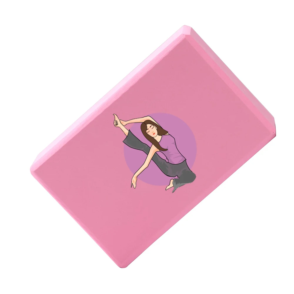Custom High Premium Density EVA Foam Yoga Blocks 550g Eco Friendly