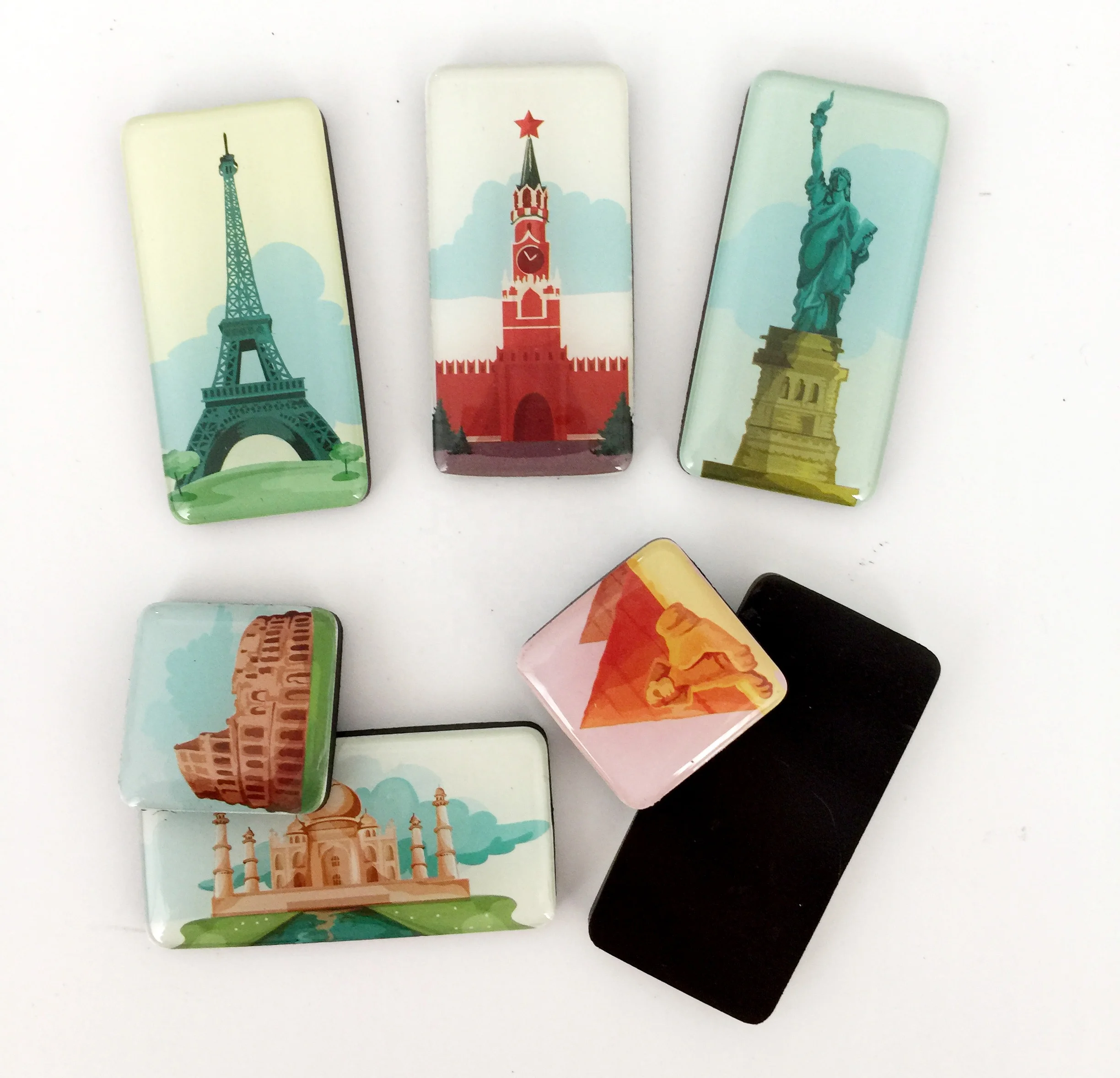 Factory Wholesale High Quality Epoxy Magnetic Set Promotional Magnet Gifts  Epoxy Magnet  For Kids Toys