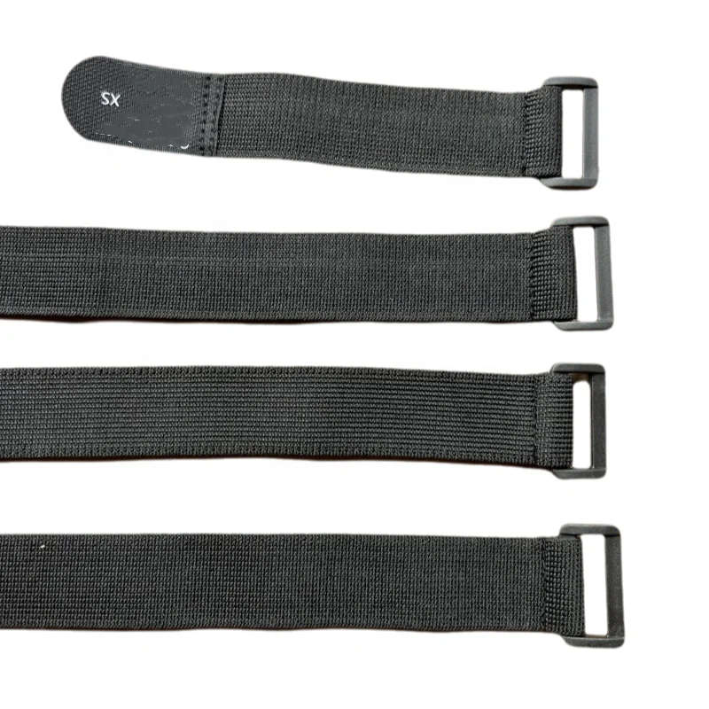 Cable Tie and Garment Accessories  Fastener Tape Eco-Friendly Self-Adhesive Heat Resistant Custom elastic Hook and Loop strap