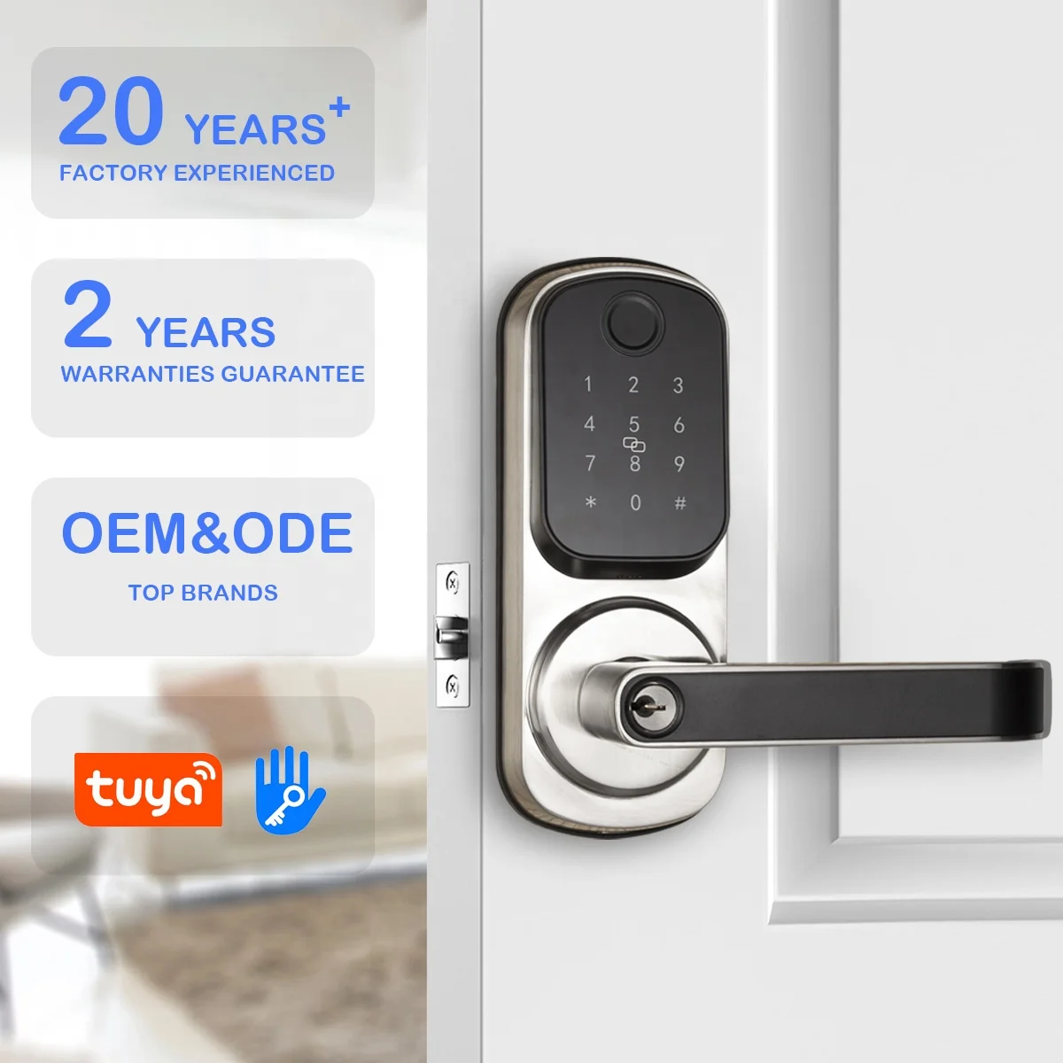 Electronic locks deadbolt locks for front doors and bedroom doors
