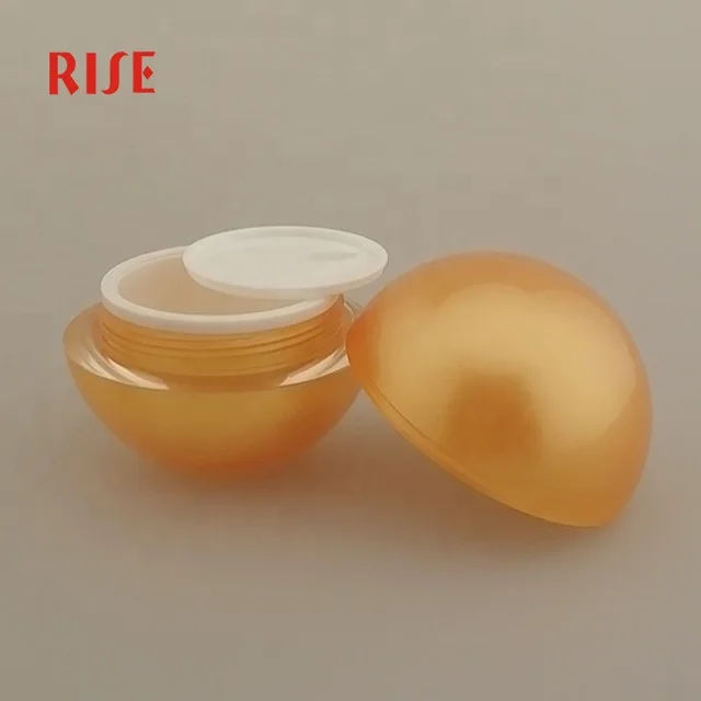 20ml 30g Ball Jar  for eye cream moisture boost Cosmetic packaging 15ml lip mask container 50g jar for Overnight Mask
